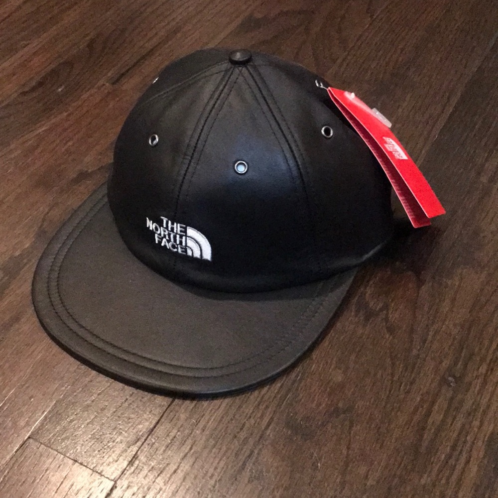 Supreme North Face leather hat